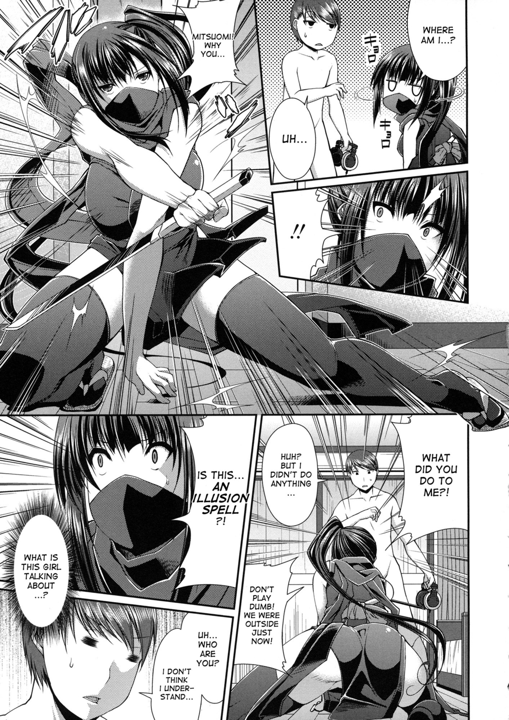 Hentai Manga Comic-That Girl Is A Kunoichi-Read-3